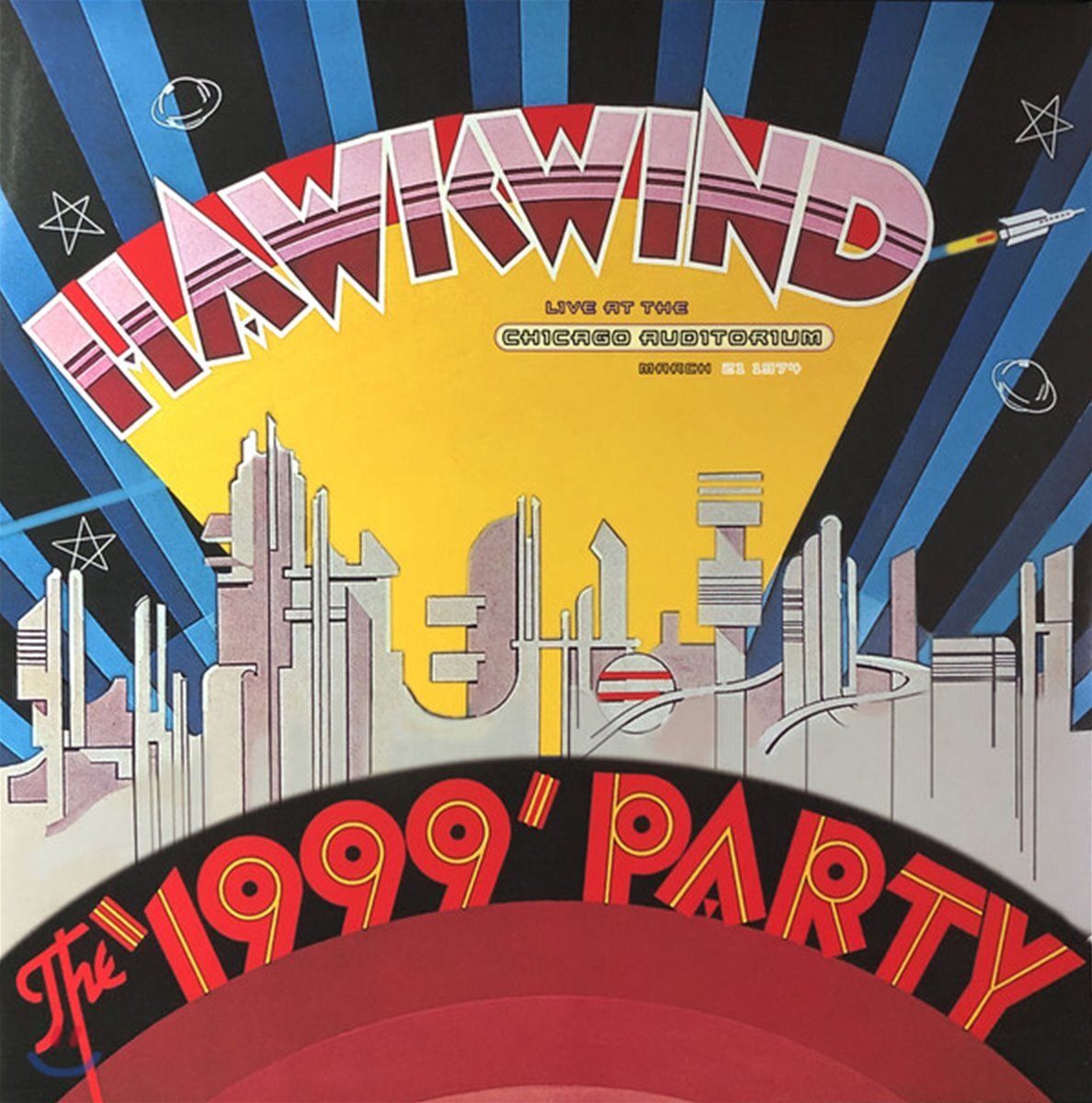 Hawkwind (호크윈드) - The 1999 Party : Live At The Chicago Auditorium [2LP]