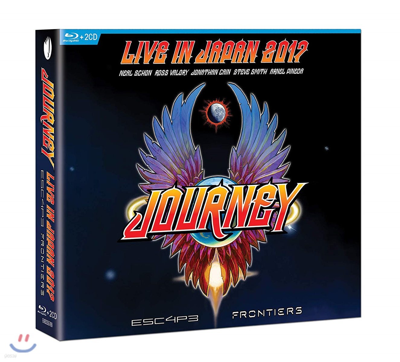 Journey (저니) - Escape &amp; Frontiers Live In Japan [2CD+Blu-ray]