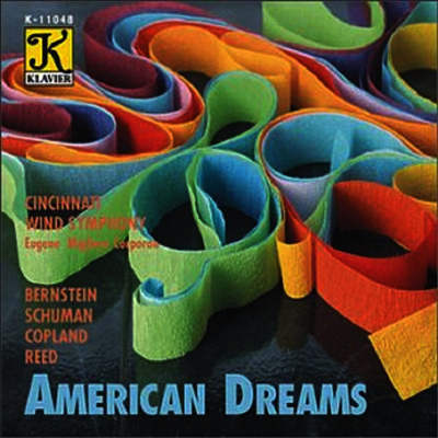 [Klavier]아메리카의 꿈 - 번스타인 : 칸디데 서곡, W.슈먼 : 워싱턴교, 멕시코 홀, 코플란드 : 실외 서곡, 리드 : 멕시코 축제 (American Dreams)(CD) - Eugene Migliaro Corporon