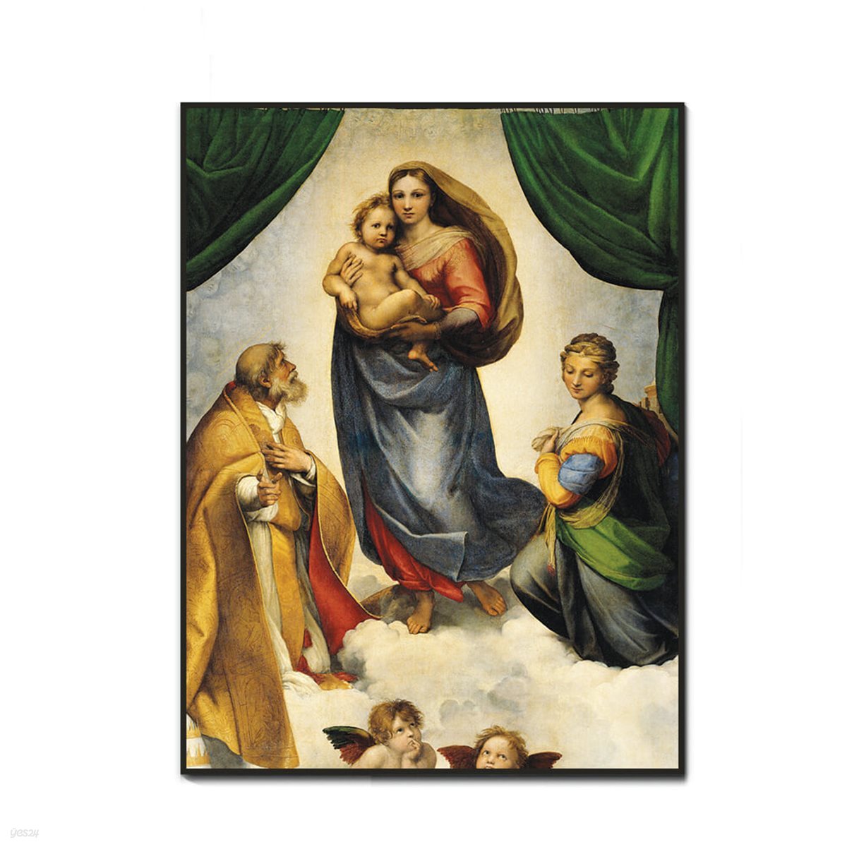 라파엘로 : 시스티나 성모 Raffaello - Sistine Madonna