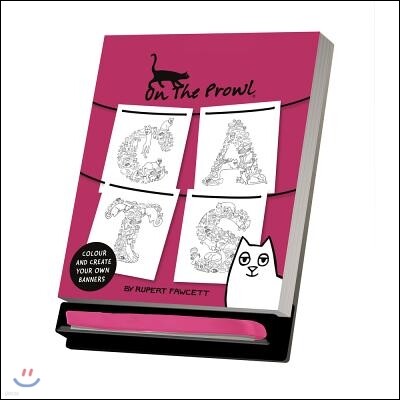On the Prowl: Cats: Colour and Create Your Own Banners