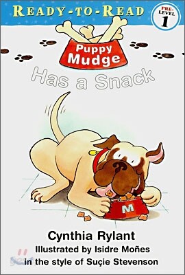 Puppy Mudge Has a Snack