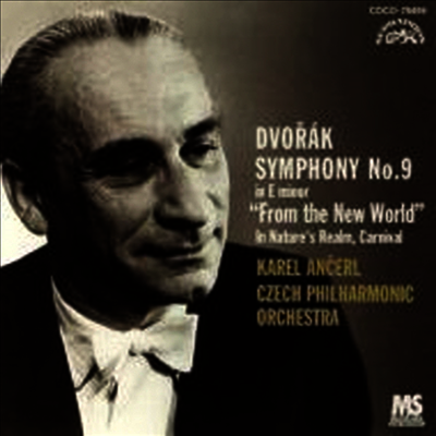 드보르작: 교향곡 9번 '신세계로 부터', 자연의 왕국 서곡 & 사육제 서곡 (Dvorak: Symphony No.9 'From New World' ,In Nature's Realm Overture & Carnival Overture) (Blu-spec CD)(일본반) - Karel Ancerl