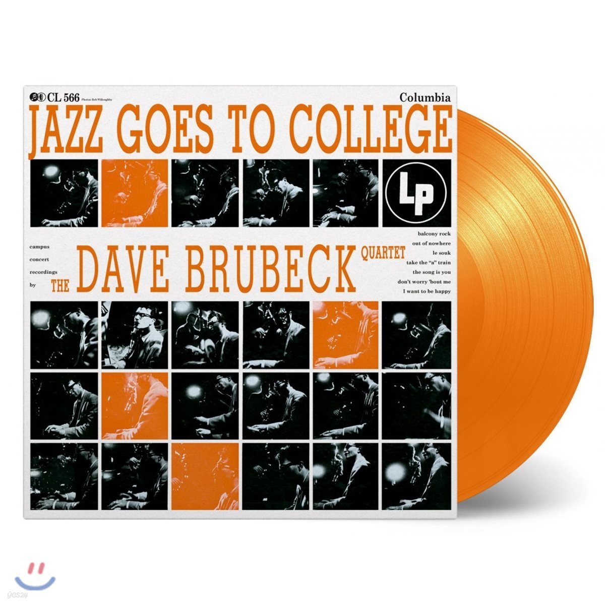 Dave Brubeck Quartet (데이브 브루벡 쿼텟) - Jazz Goes To College [오렌지 컬러 LP]