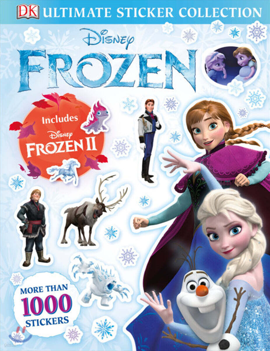 Disney Frozen Ultimate Sticker Collection Includes Disney Frozen 2