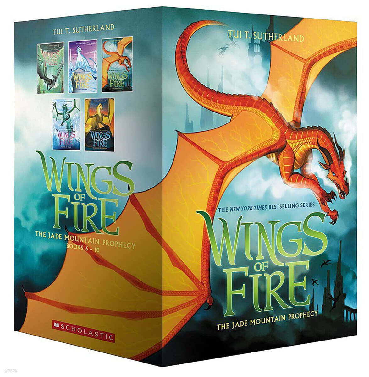 Wings of Fire #6-10 Books Boxed set