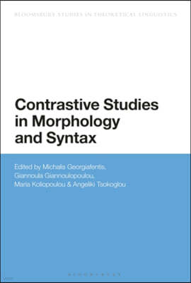 Contrastive Studies in Morphology and Syntax