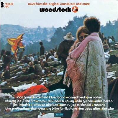Various Artists — 우드스탁 스페셜 에디션 (Woodstock PA Mono Version) 앨범 커버