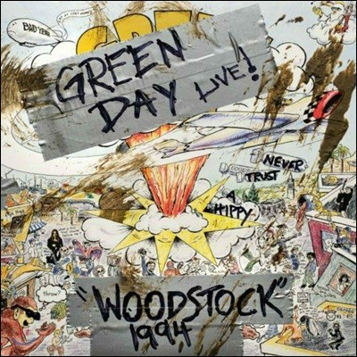 Green Day — Woodstock 1994 앨범 커버