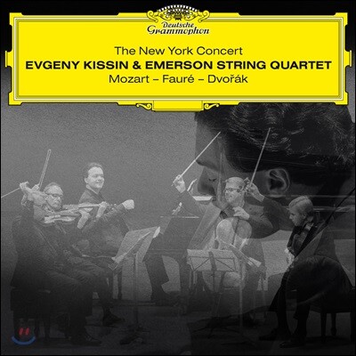 Evgeny Kissin — 모차르트 / 포레 / 드보르작 (The New York Concert) 앨범 커버