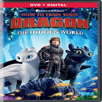 How To Train Your Dragon: The Hidden World (巡 ̱ 3) (2019) (ڵ1)(ѱ۹ڸ)(DVD + Digital)