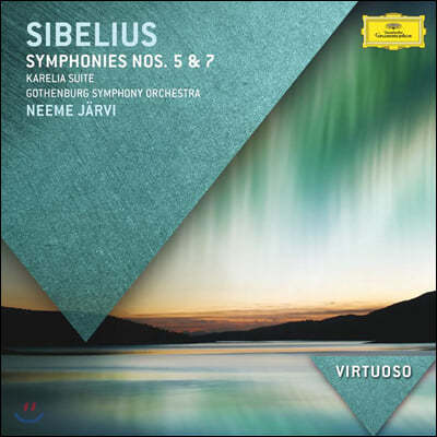 Neeme Jarvi ú콺:  5, 7 (Sibelius: Symphony Op. 82, 1058/)