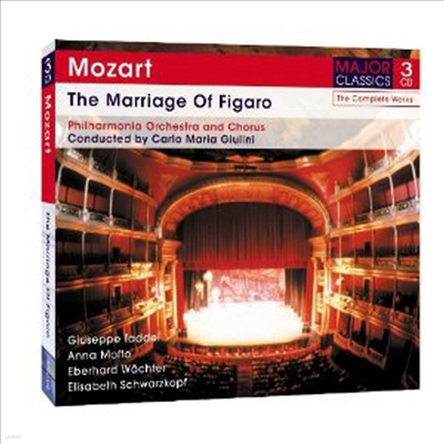 Ʈ: ǰ ȥ (Mozart: Marriage Of Figaro) (Digipack)(3CD) - Carlo Maria Giulini