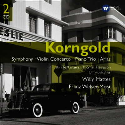 코른골트 : 교향곡, 바이올린 협주곡 & 피아노 삼중주 (Korngold : Symphony, Violin Concerto & Piano Trio & Arias) (2 for 1) - Franz Welser-Most