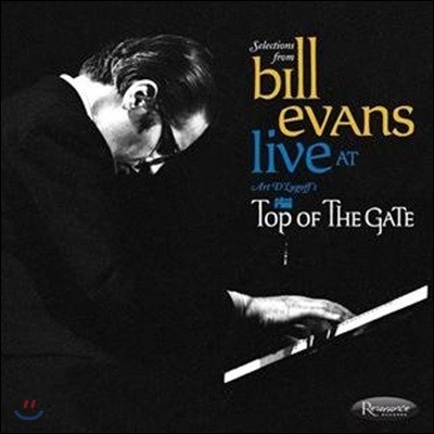 Bill Evans — Live at Art d'Lugoff's Top of the Gate 앨범 커버