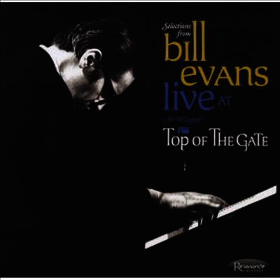 Bill Evans — Live at Art d'Lugoff's Top of the Gate 앨범 커버