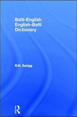 Balti-English / English-Balti Dictionary