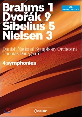 Thomas Dausgaard 브람스 / 드보르작 / 닐센 / 시벨리우스: 교향곡 (conducts 4 Symphonies)
