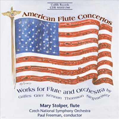 ̱  ÷Ʈ ְ (American Flute Concertos)(CD) - Mary Stolper