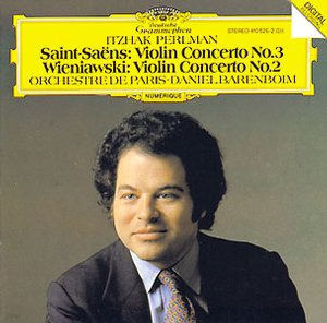 [미개봉] Itzhak Perlman, Daniel Barenboim / 생상 : 바이올린 협주곡 3번 Op.61, 비에니아프스키 : 바이올린 협주곡 2번 Op.22 (Saint-Saens : Violin Concerto No.3 Op.61, Wieniawski : Violin Concerto No.2 Op