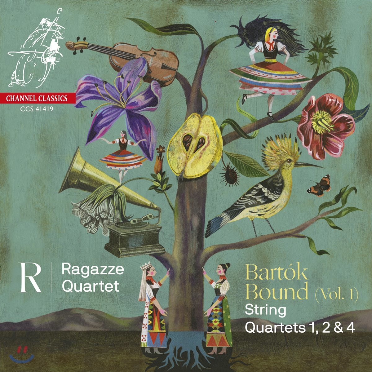 Ragazze Quartet 바르톡: 현악사중주 1, 2, 4번 (Bartok: String Quartets Sz 40, 67, 91)
