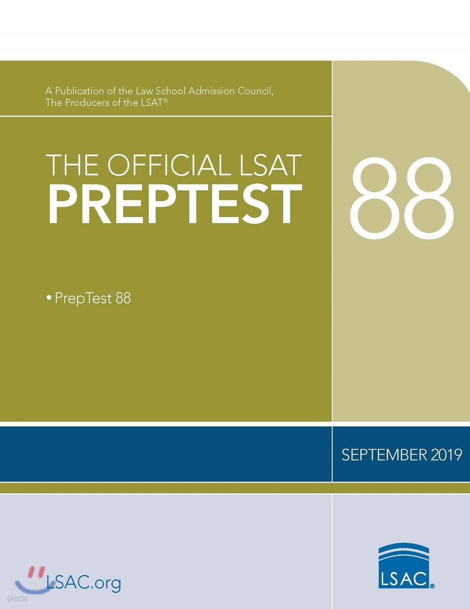 The Official LSAT Preptest 88: (September 2019 Lsat)