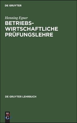 Betriebswirtschaftliche Prüfungslehre