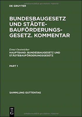 Bundesbaugesetz Und Städtebauförderungsgesetz