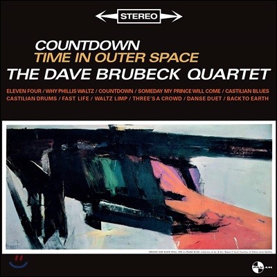 Dave Brubeck Quartet (̺ 纤 ) - Countdown Time in Outer Space [LP]