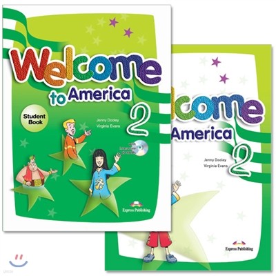 Welcome To America 2 : Student Book + Work Book
