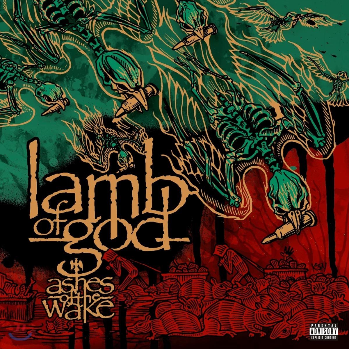 Lamb Of God (램 오브 갓) - Ashes Of The Wake (Explicit) [2LP]