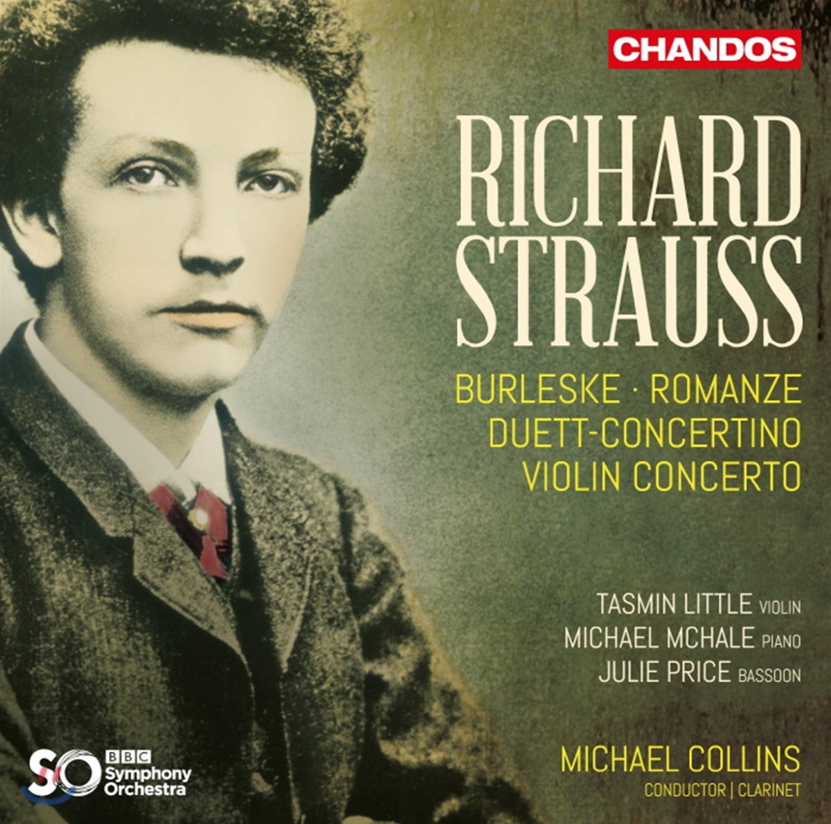 Tasmin Little 리하르트 슈트라우스: 부를레스케, 로망스, 이중 협주곡, 바이올린 협주곡 (R. Strauss: Concertante Works)