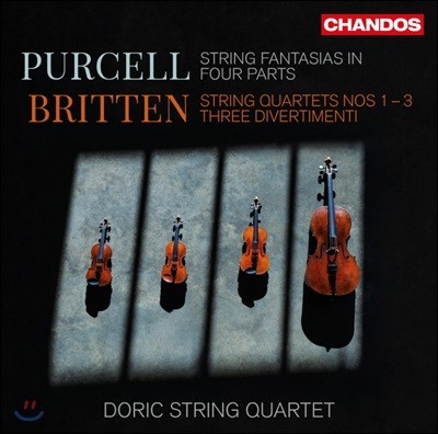 Doric String Quartet ۼ: ȯ / 긮ư:   1-3, 3 𺣸Ƽ (Purcell: Fantazias / Britten: String Quartets, Three Three Divertimenti)