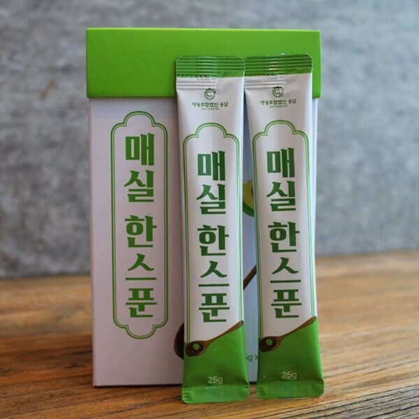 매실원액 하동매실스틱 25ml&#215;30개 1박스