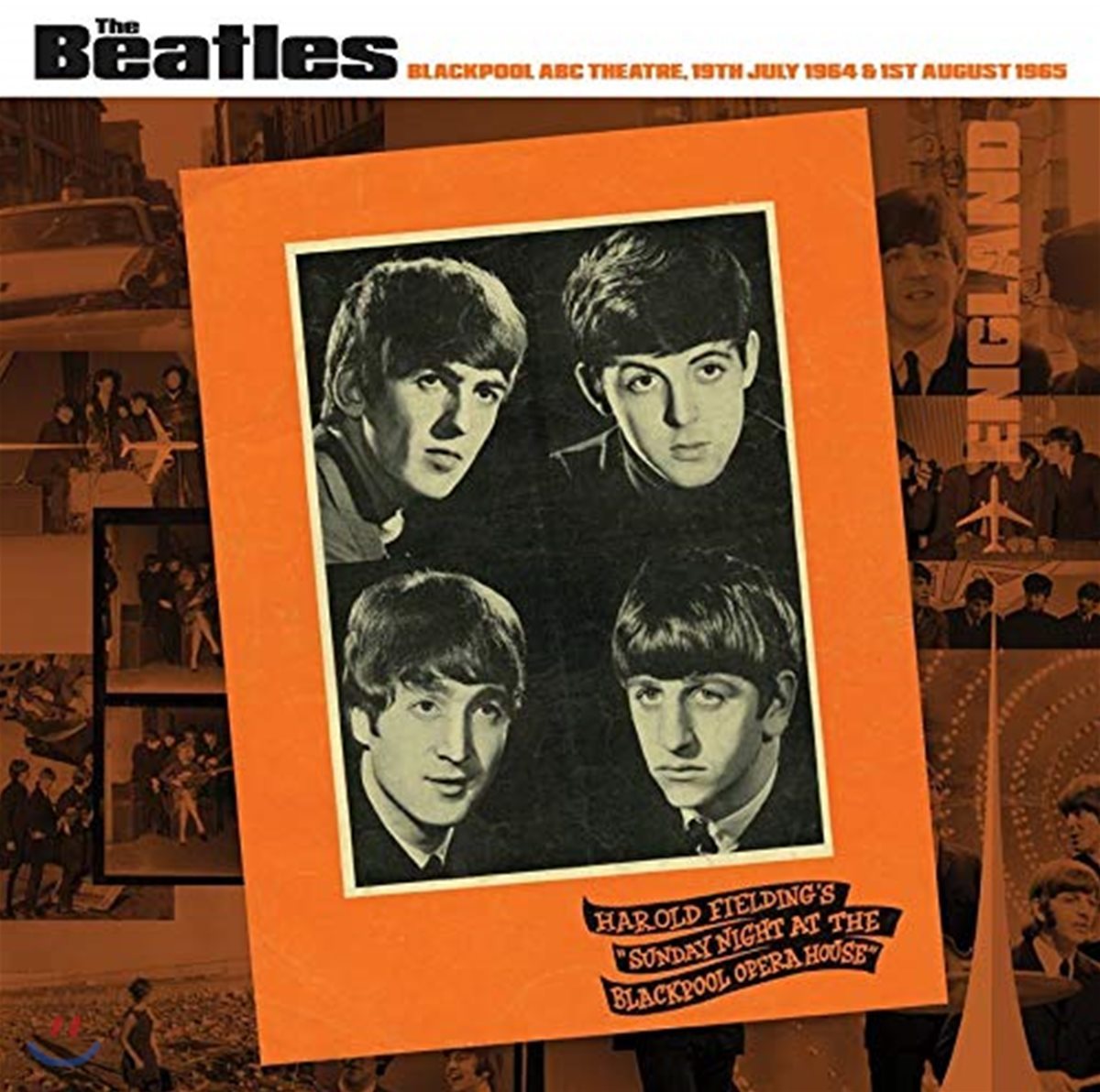 The Beatles (비틀즈) - Blackpool, ABC Theatre, 19th July 1964 & 1st Aug 1965 [오렌지 컬러 LP]