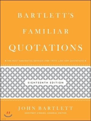 Bartlett's Familiar Quotations