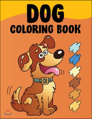Dog Coloring Book: kids coloring books animal coloring book for kids