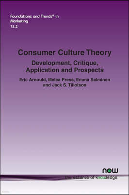 Consumer Culture Theory: Development, Critique, Application and Prospects