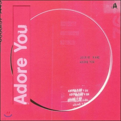 Jessie Ware — Adore You / Overtime 앨범 커버