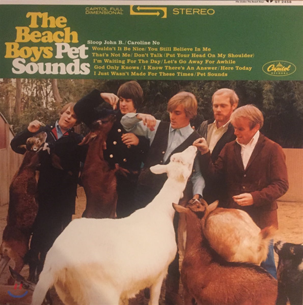 Beach Boys (비치 보이스) - Pet Sounds [옐로우 &amp; 그린 컬러 LP]