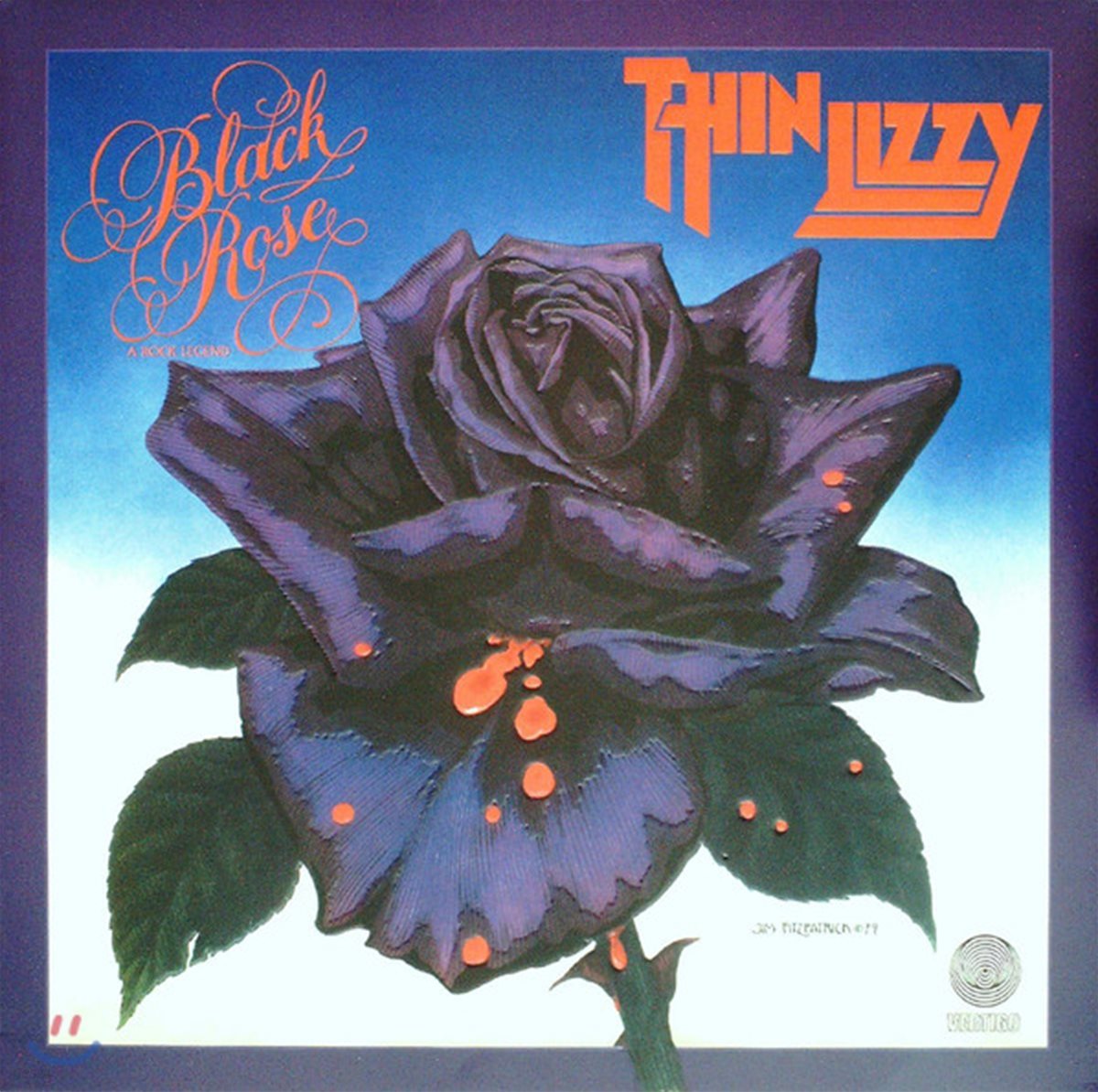 Thin Lizzy (씬 리지) - Black Rose - A Rock Legend [2LP]