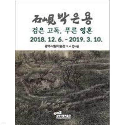 석현 박은용_ 검은 고독, 푸른 영혼 (2018.12.6-2019.2.10 광주시립미술관 전시도록)