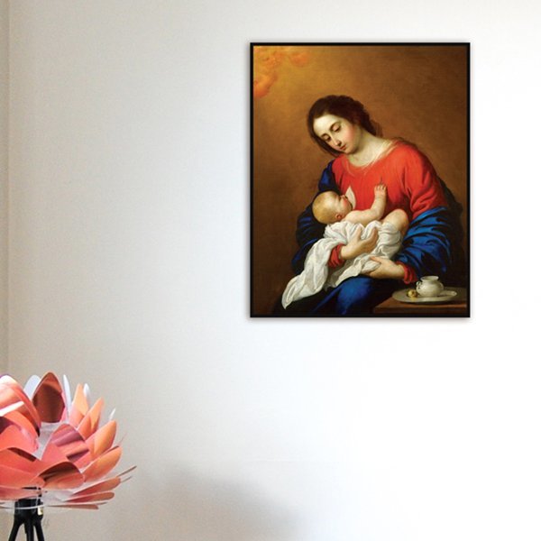 수르바란 : 성모 마리아와 아기 예수 Madonna and Child