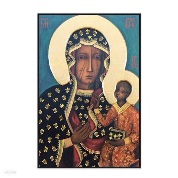 Anonym : 블랙 마돈나 - 검은 성모 마리아 (쳉스토호바의 성모 마리아) Black Madonna of Czestochowa
