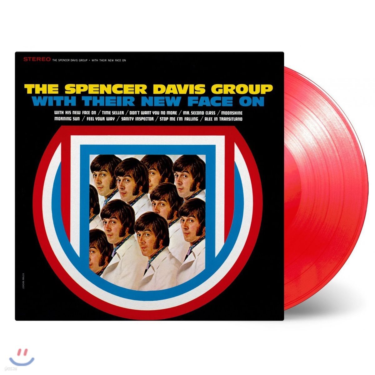 Spencer Davis Group (스펜서 데이비스 그룹) - With Their New Face On [레드 컬러 LP]