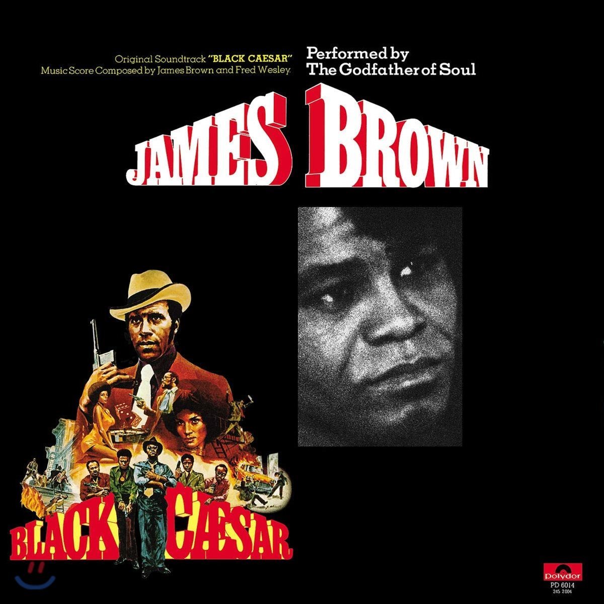 흑인 시저 영화음악 (Black Caesar by James Brown) [LP]