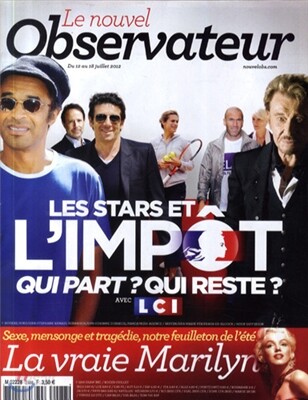 Le Nouvel Observateur (주간) : 2012년 07월 12일자