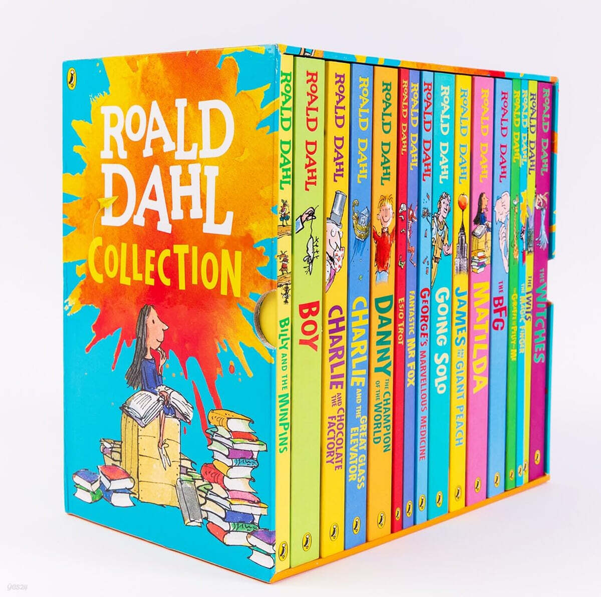 로알드달 베스트 16종 박스 세트 (영국판) : Roald Dahl Collection Gift Set (개정판)