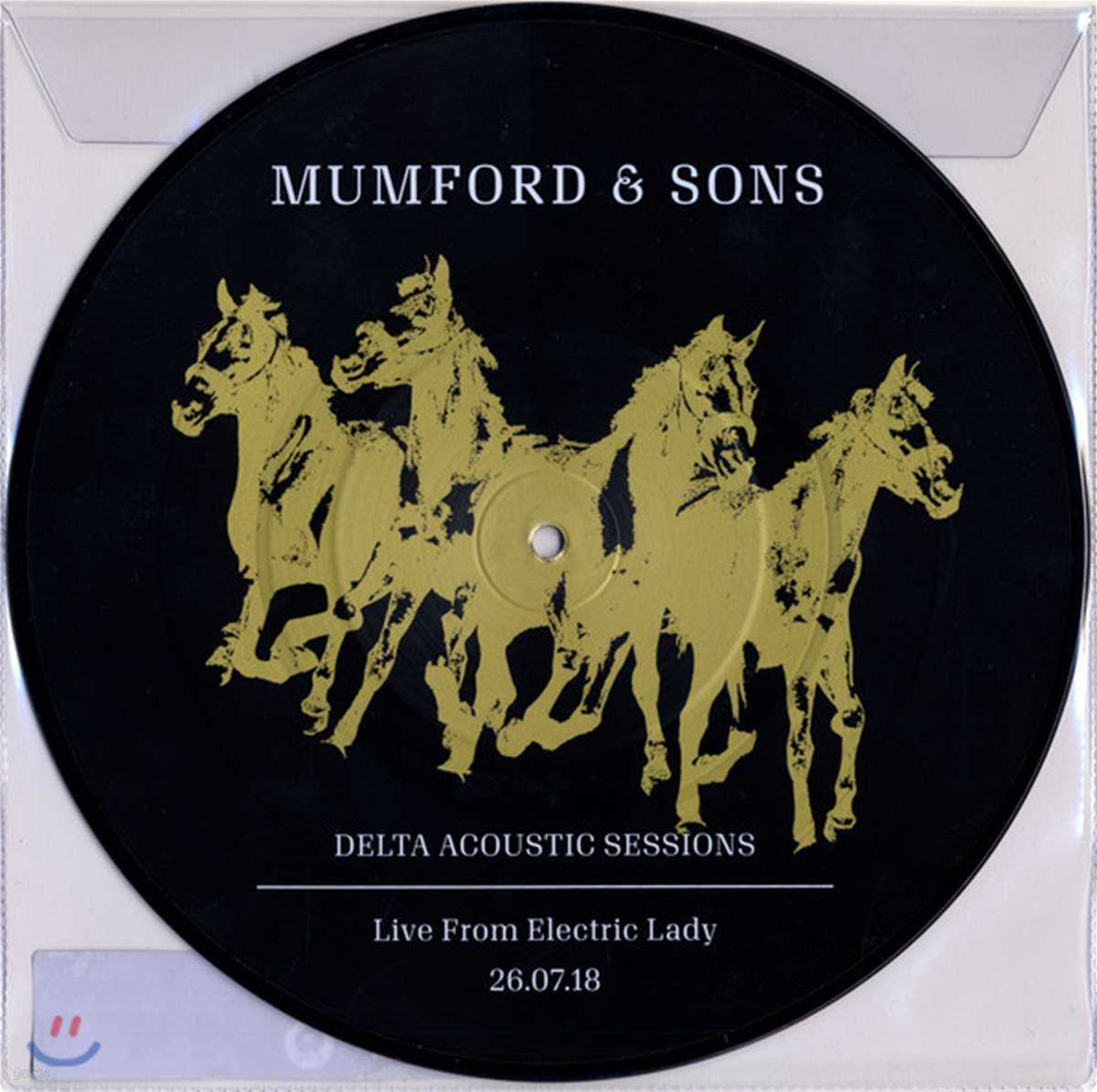 Mumford &amp; Sons (멈포드 앤 선즈) - Delta Acoustic Sessions - Live from Electric Lady [10인치 픽쳐 디스크 LP]