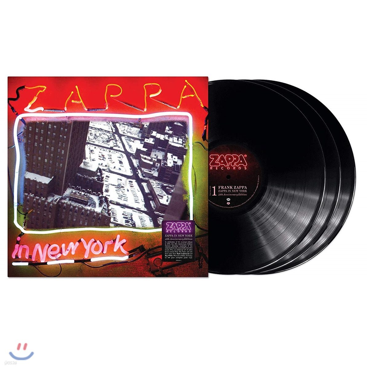 Frank Zappa (프랭크 자파) - Zappa In New York (40th Anniversary Edition) [3LP]